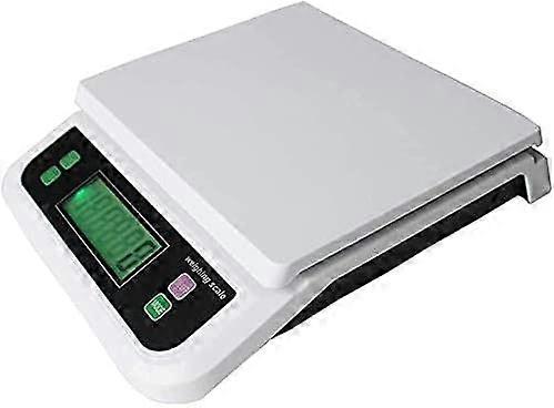 Precision Digital Kitchen Scale 10kg/1g with LED Display and Six Unit Switching for Cooking and Postal