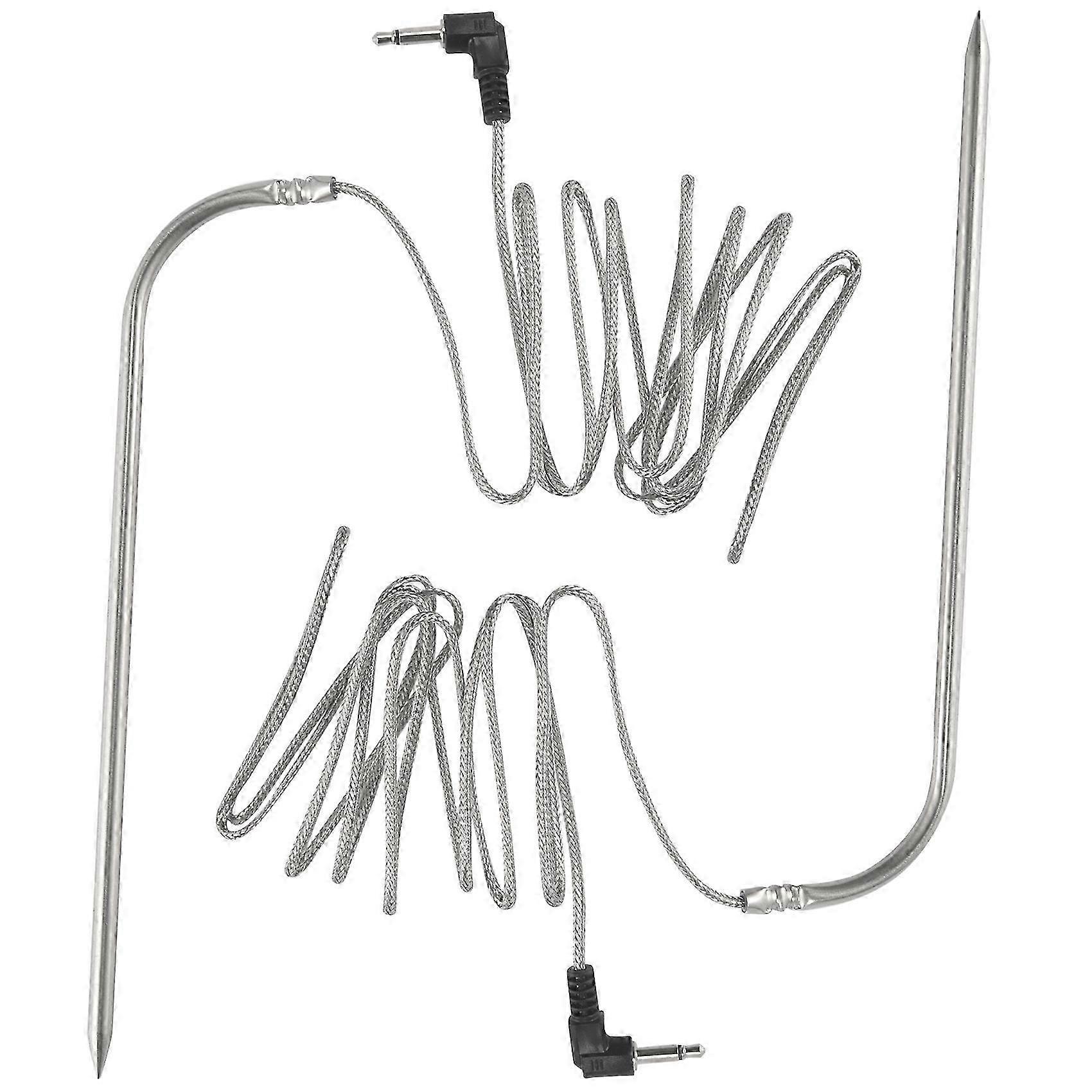 Replacement High-Temperature Meat Probe, 2Pc Waterproof BBQ Probe