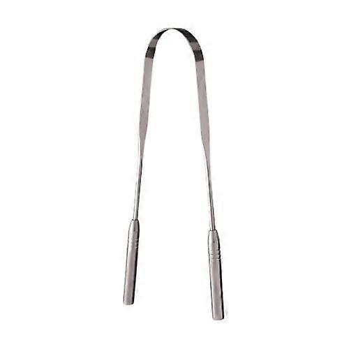 Stainless steel tongue scraper 1 unit