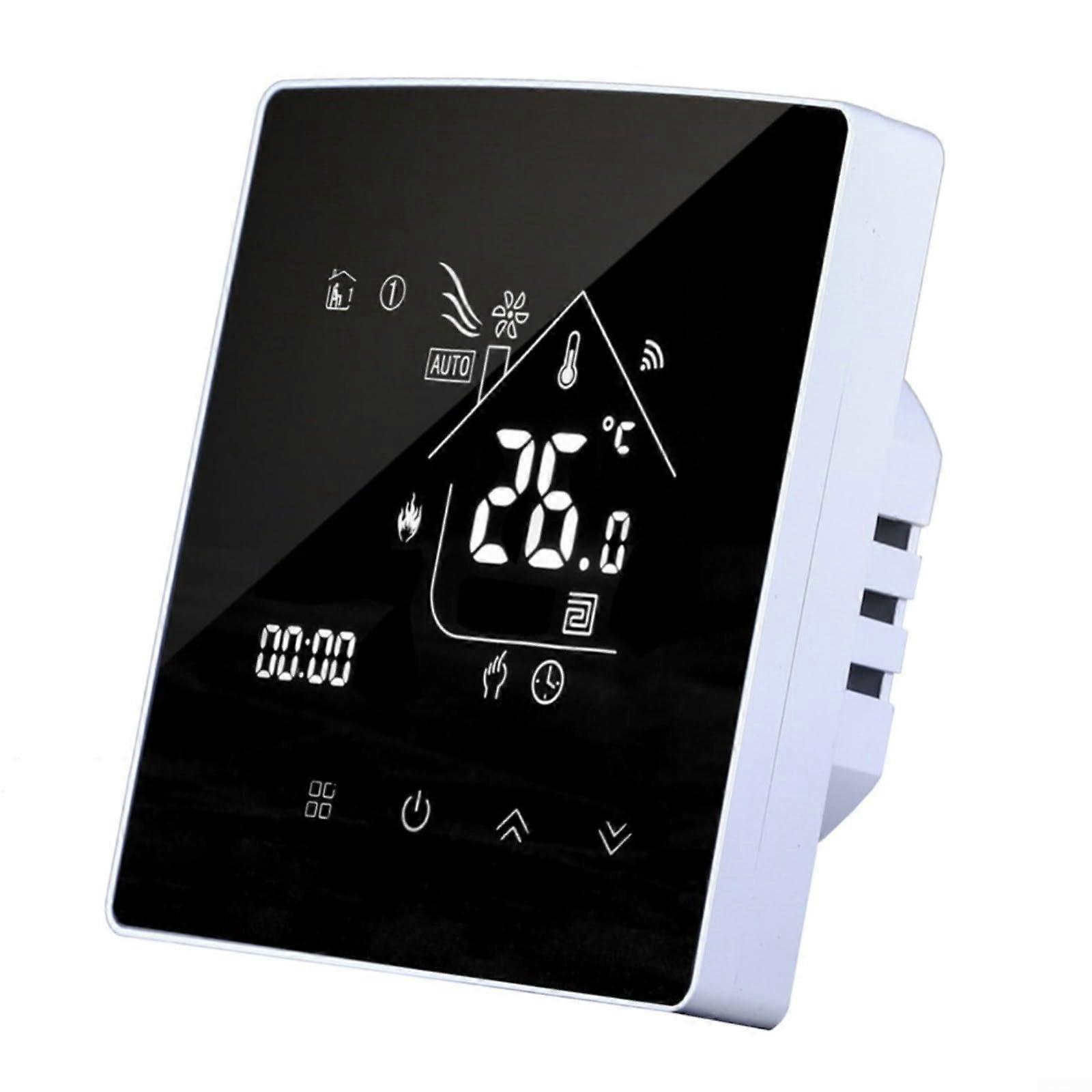 Smart WiFi Thermostat with Weekly Scheduling, TuyaCompatible, Flexible Temperature Range and Child Lock