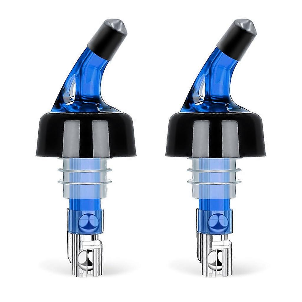 30ml Wine Pourer with Aerator and Precision Portion Control, Automatic Liquor Dispenser Blue