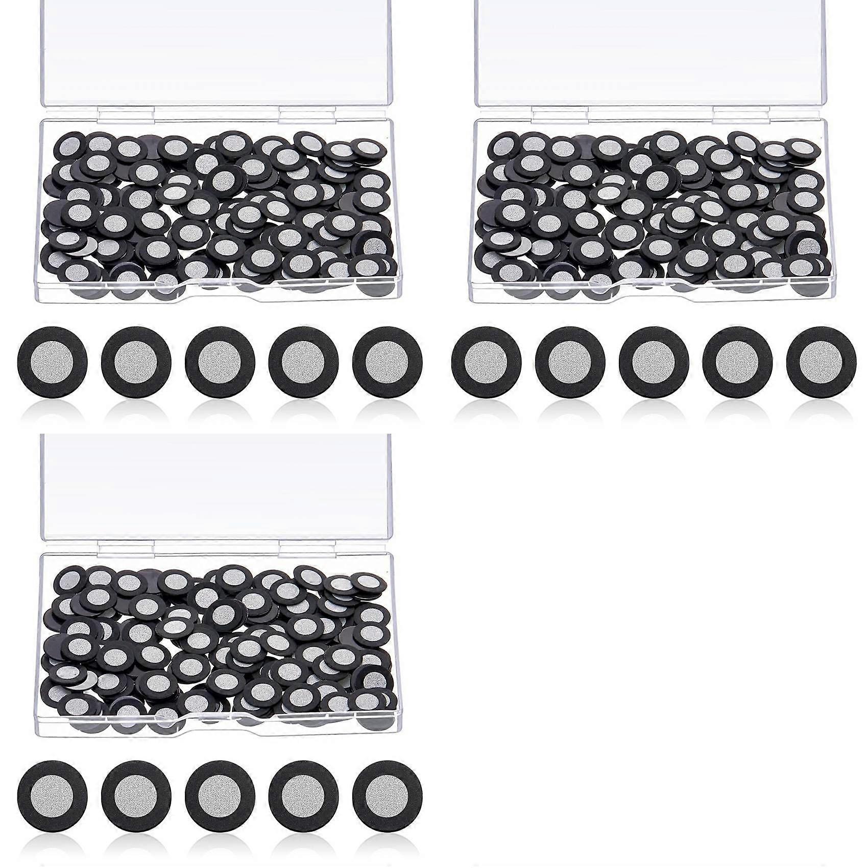 600 Pcs 3D Magnetic Tracking Dot for Scanner Inner 6.0 mm Outer 10 mm Scanning Reference Point Marker for 3D Scanning