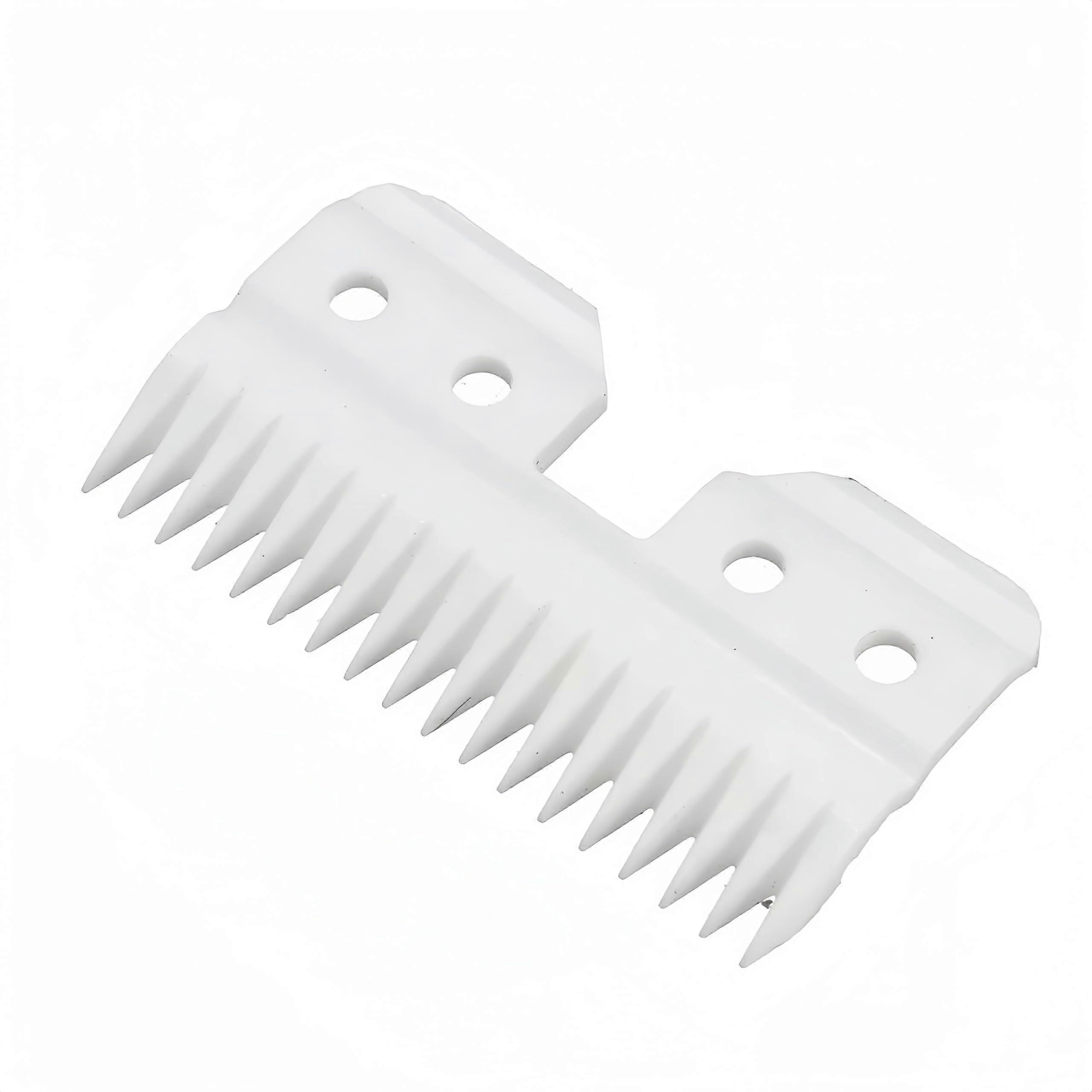 Ceramic Clipper Blade Replacement for Andis 64440 Oster A5 Wahl KM Series Smooth Efficient Cuts