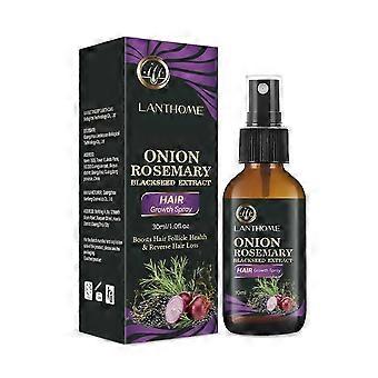Bio-Haarwuchsspray aus Rosmarin und Zwiebeln, Anti-Haarausfall, fördert das Haarwachstum, spendet Feuchtigkeit und stärkt die Haarwurzeln, für Frauen und Männer