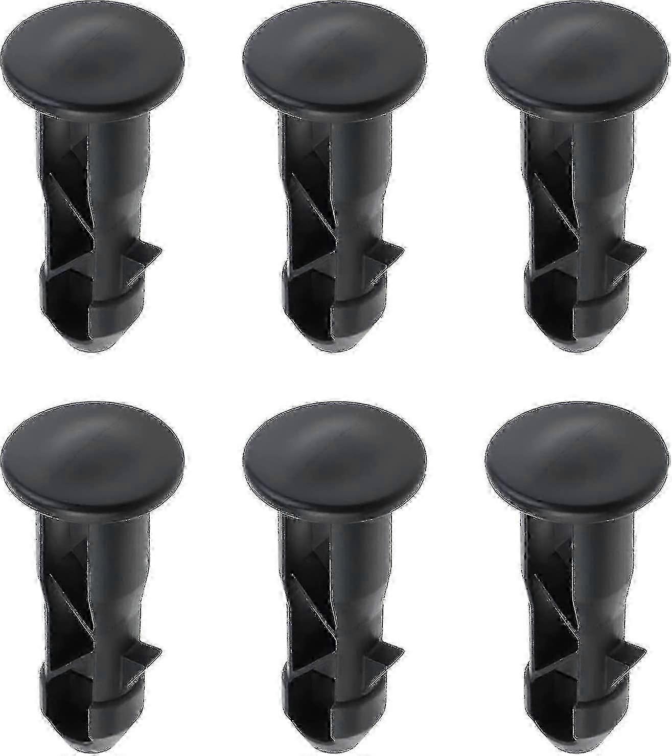 Replacement hinge pins for dustbin lid 3-pack black durable