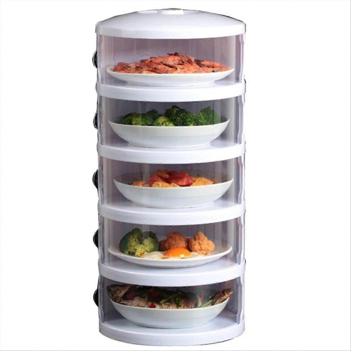 Food Heat Shield, Transparent Stackable Dustproof