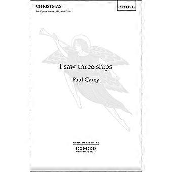 Ho visto tre navi: Vocal score