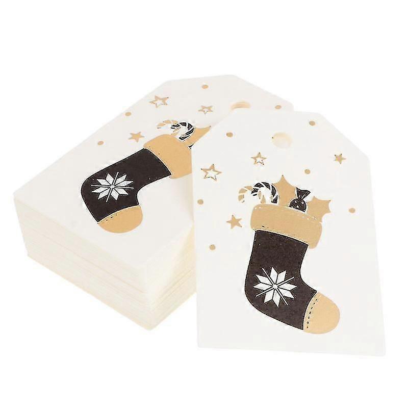 100pcs Weihnachtsgeschenk Tag
