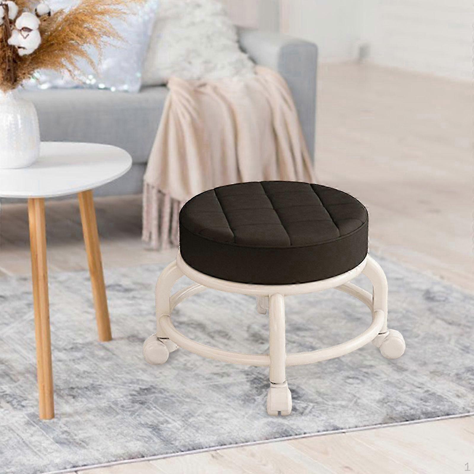 Compact and Durable Rolling Stool for Salon Garage Use 25-26s