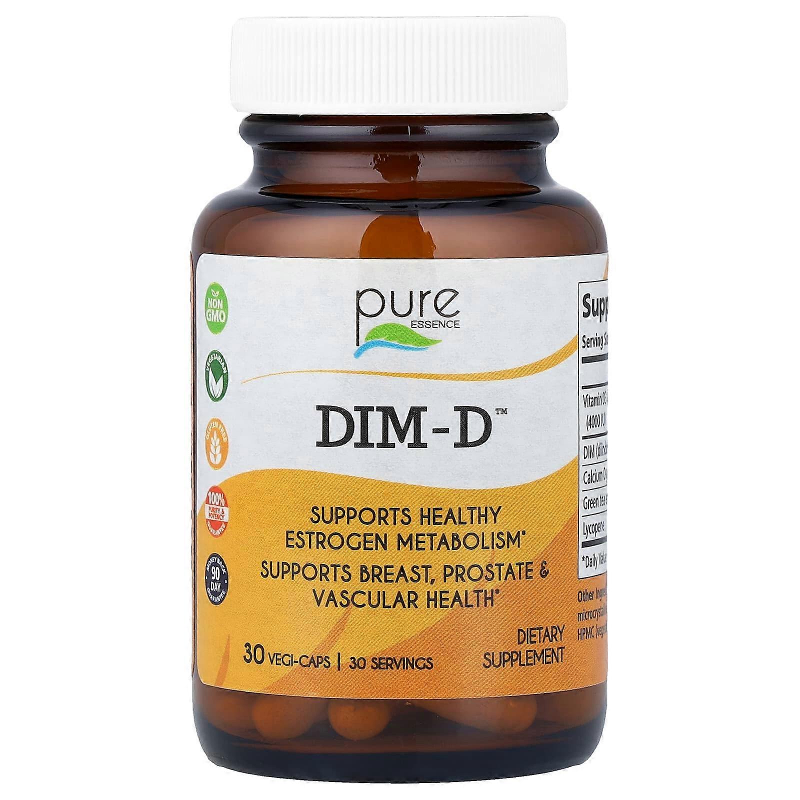 Pure Essence, DIM-D, 30 Vegi-Caps