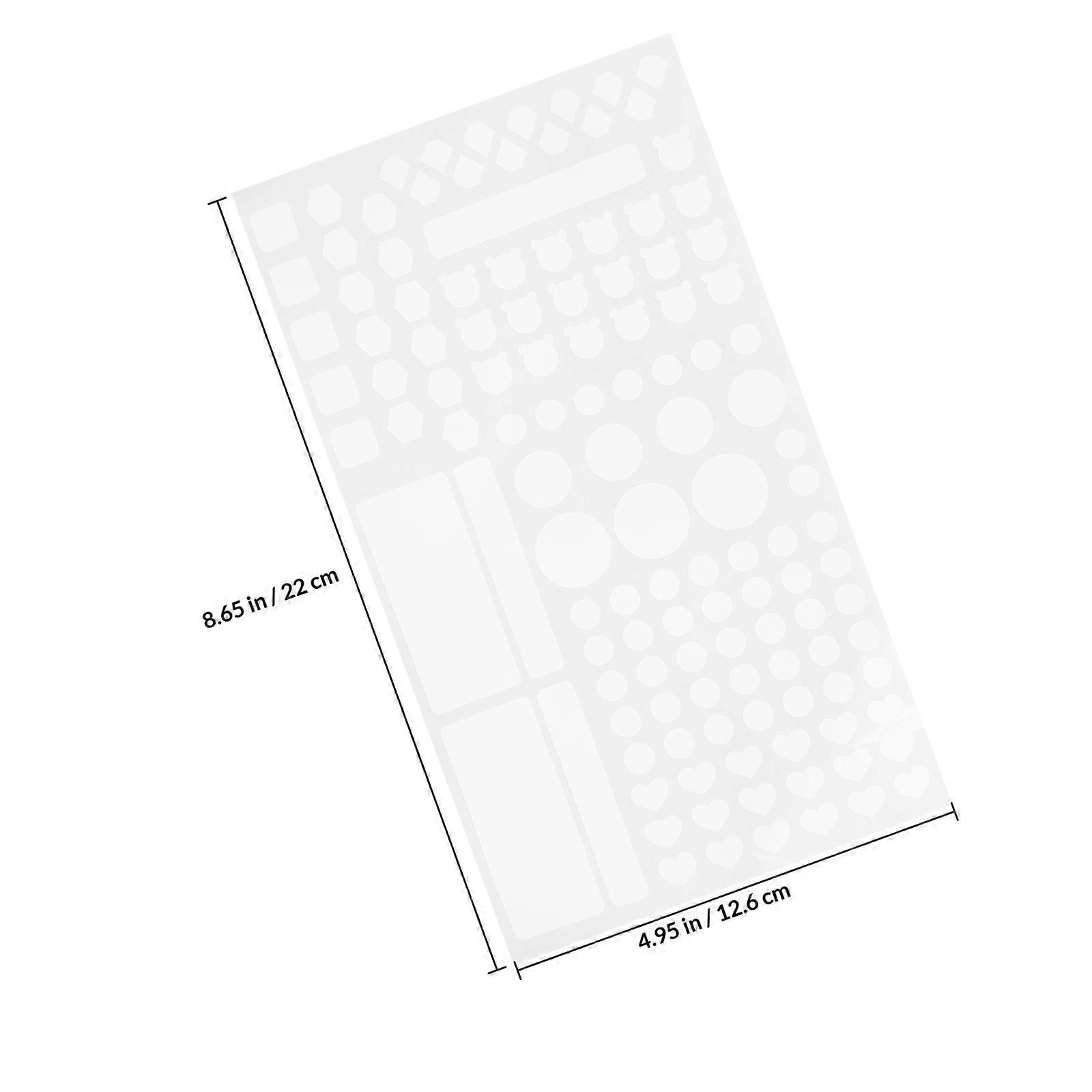 LED Light Blocking Stickers for Lamp Switch Sticker 1 Sheet Application