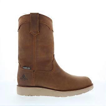 Rocky Herren-Arbeitsstiefel aus MonoCrepe mit Keilabsatz, 28 cm hoch, wasserdicht, für Arbeit und Sicherheit