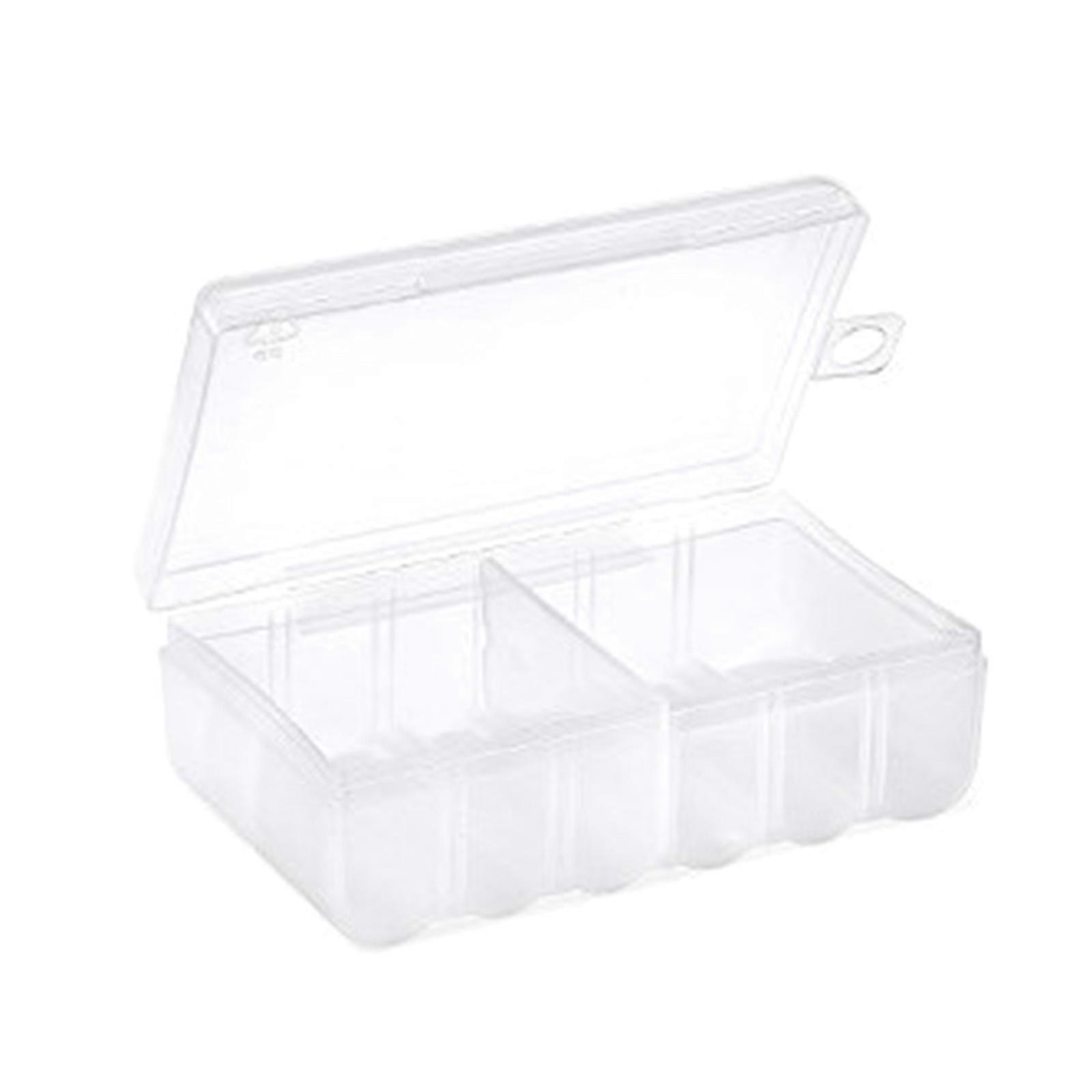 Battery Box Battery Storage Case for AA/AAA Batteries Container for Electronics Multicolor