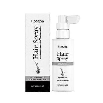 Hoegoa Spray de Cuidados com os Cabelos Raiz do Cabelo Hidratação Profunda Couro Cabeludo Massagem Reparação Nutritiva Agente de Cuidados com os Cabelos