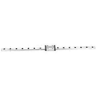 MGN12H Schwarze Miniatur-Linearschienenführung, 12 mm breiter Gleitblock (400 mm)