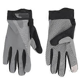 Pair Full Finger Cycling Gloves Non-Slip Breathable for Men Women Riding Fitness Training Mountainee [MI]