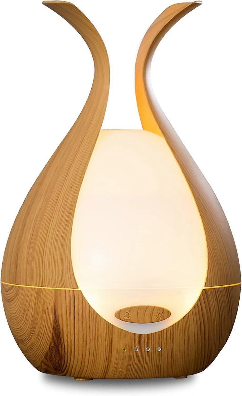 Essential Oil Diffuser, Ultrasonic Cold Aromatherapy Diffuser, Electric Humidifier Diffuser, Customizable LED Lighting, Modern Design, Quiet and Compa
