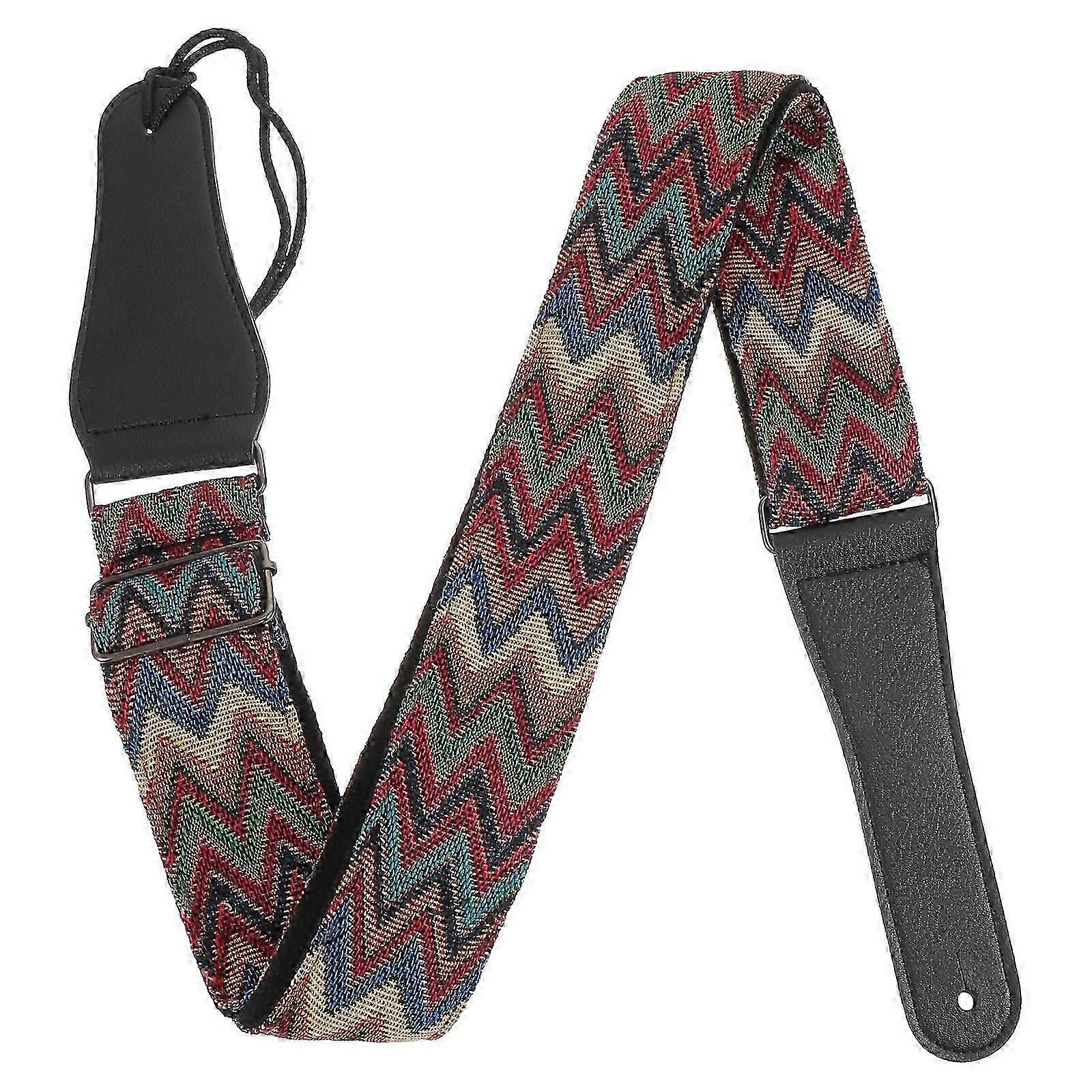 Guitar Belt Strap Ukulele Strap No Drill Multi-purpose for String Instruments B Style 1Set