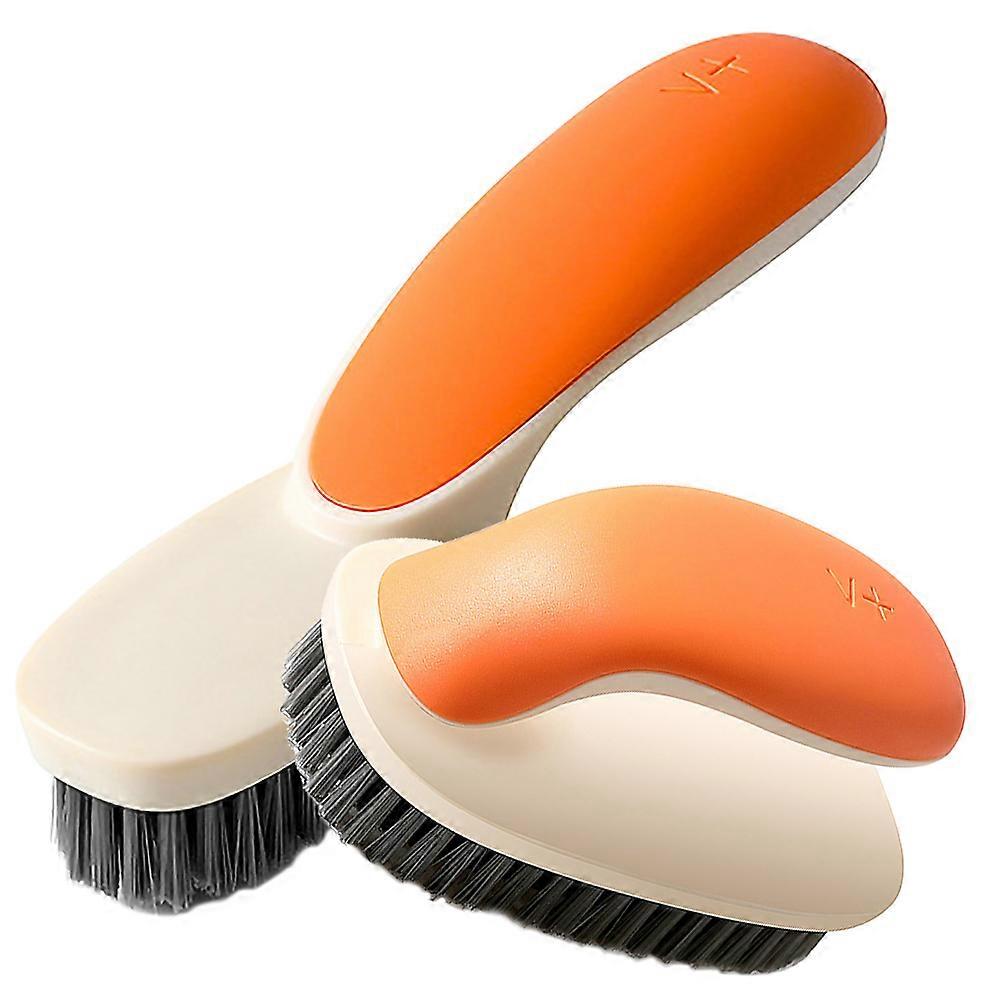 Soft Bristle Clothes Scrubbing Brush for Multi-Function Cleaning 2Pcs Set