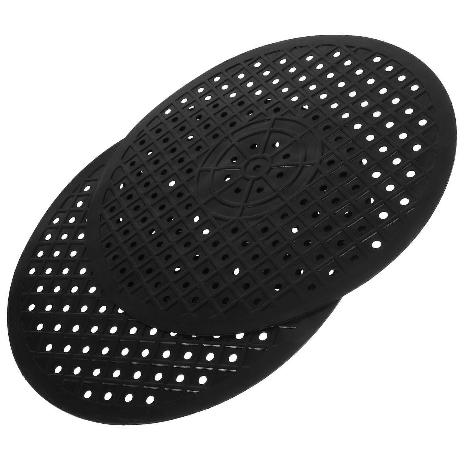 2pcs Rubber Sink Dish Drying Mat Kitchen Sink Protector Pad Draining Mat