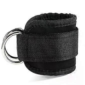 1PC Enkelbanden Verstelbare Dubbele D-Ring Enkelboeien Trainingen Bilspieren Benen Kracht Training Brace Ondersteuning Sport Veiligheid Abductor