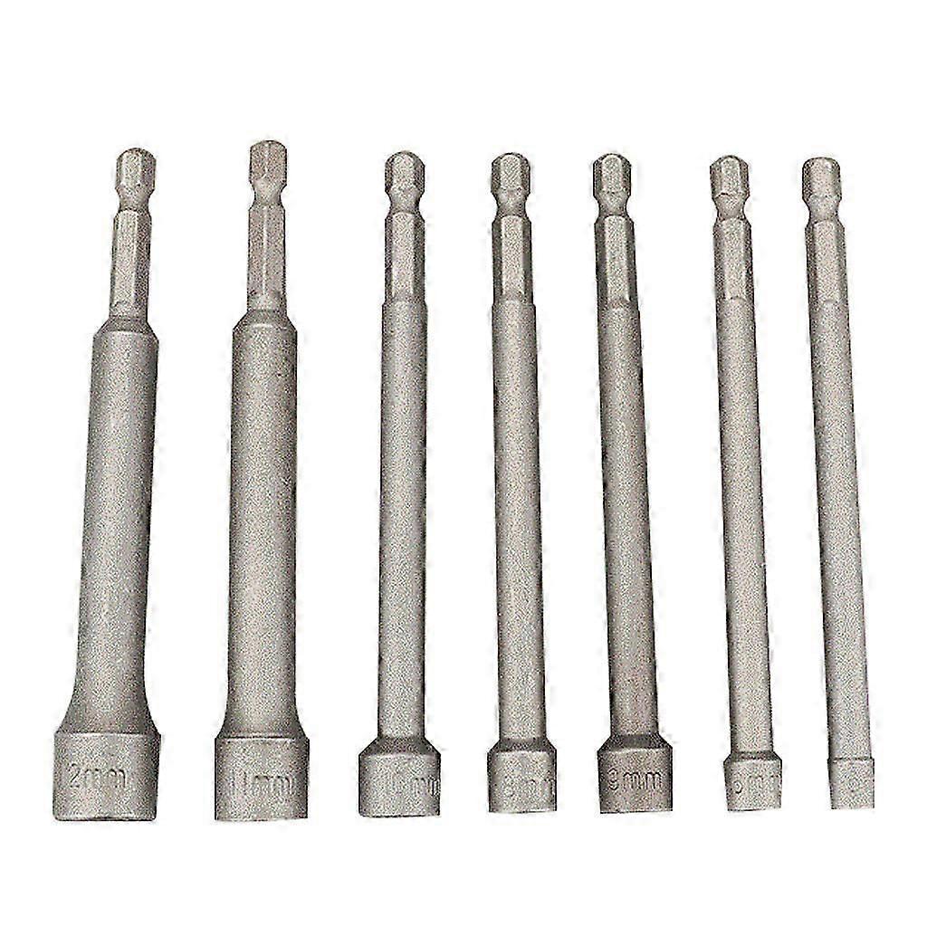 Multifunctional Socket Set Hex Nut Driver Socket Chrome Vanadium Steel 5-12mm