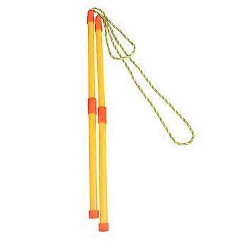 Kinderen Bubble Making Stick Cord Bubble Maker Speelgoed Bubble Fun Toy Kinderen Grappig Speelgoed Bubble Wand Tool (Geel)