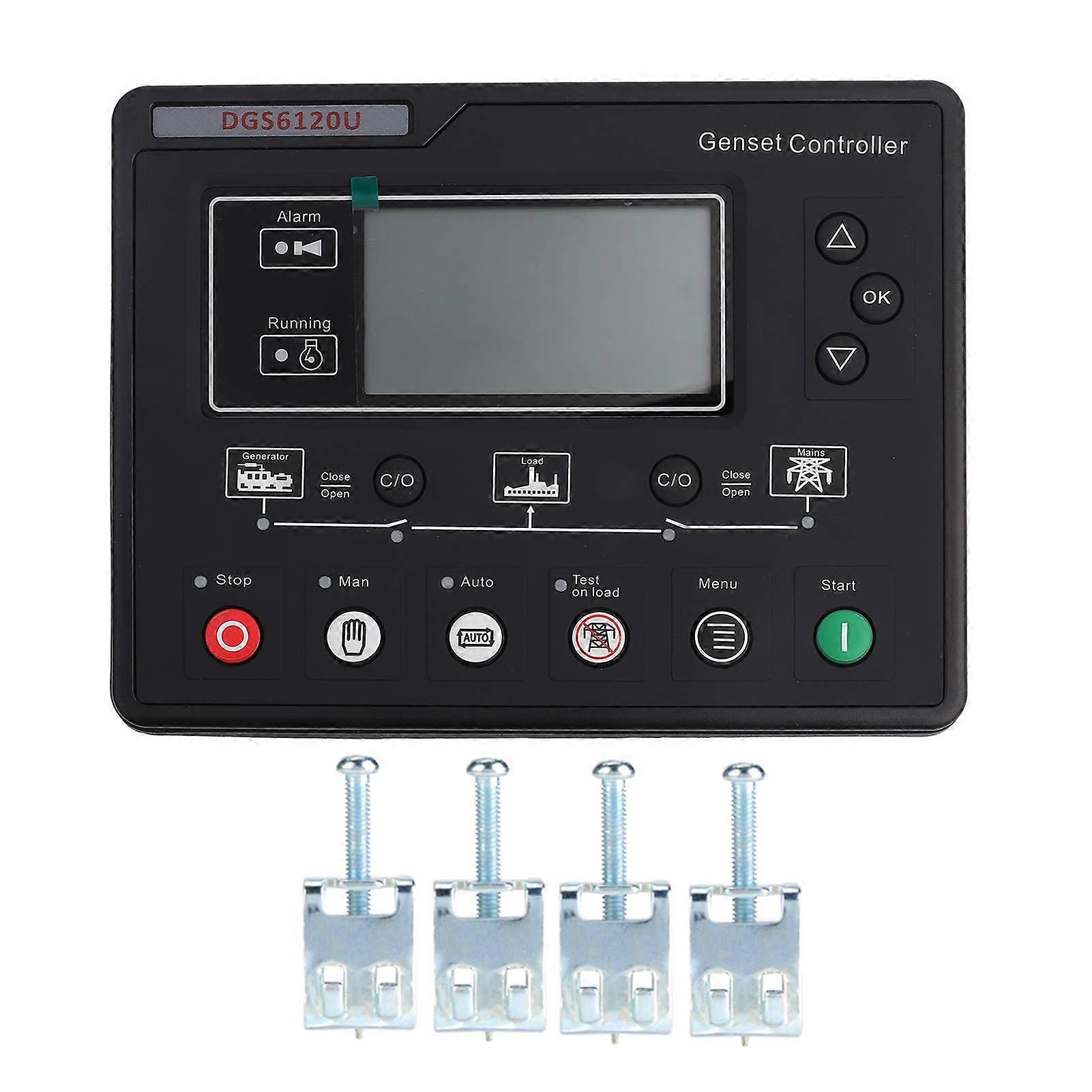 DGS6120U Generator Controller Module with LCD Display, Automatic Start Stop and Fault Diagnostics