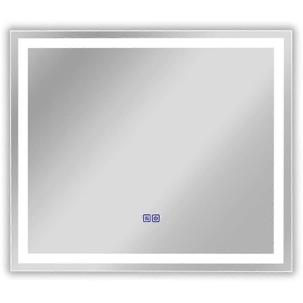 28 Inch LED Bathroom Mirror with Touchscreen Control, Even Backlit Illumination, Modern Rectangular Design