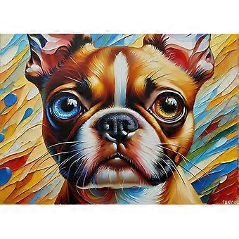 Boston Terrier Dog Jigsaw Puzzle for Boston Terrier ASL104