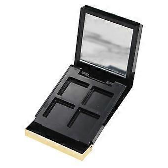 Empty Eyeshadow Palette Container with Mirror for Home 4Pcs Makeup Organizer