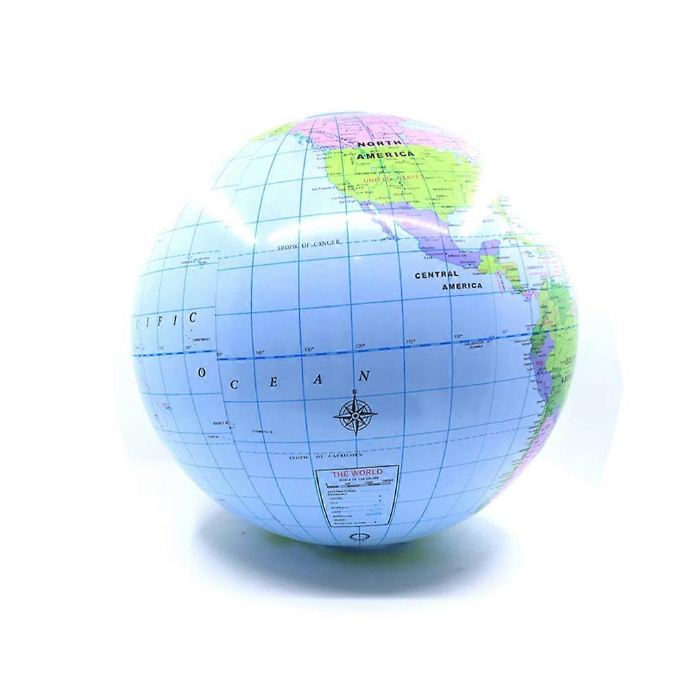 Inflatable Toy Ball Map Pattern for Kids 6Pcs Pool