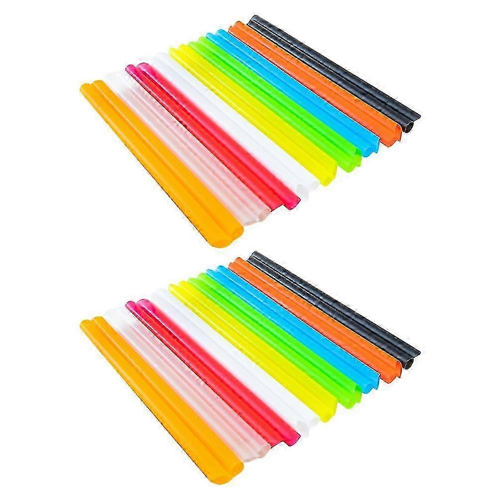 300 Pcs Jumbo Bendable Straws