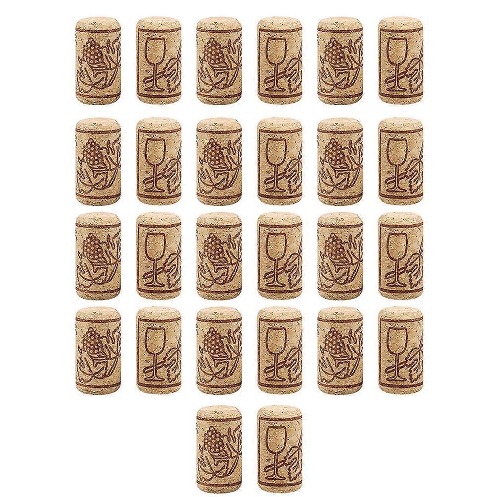 Cork Stoppers for 40Pcs Assorted Color Beverage Stoppers