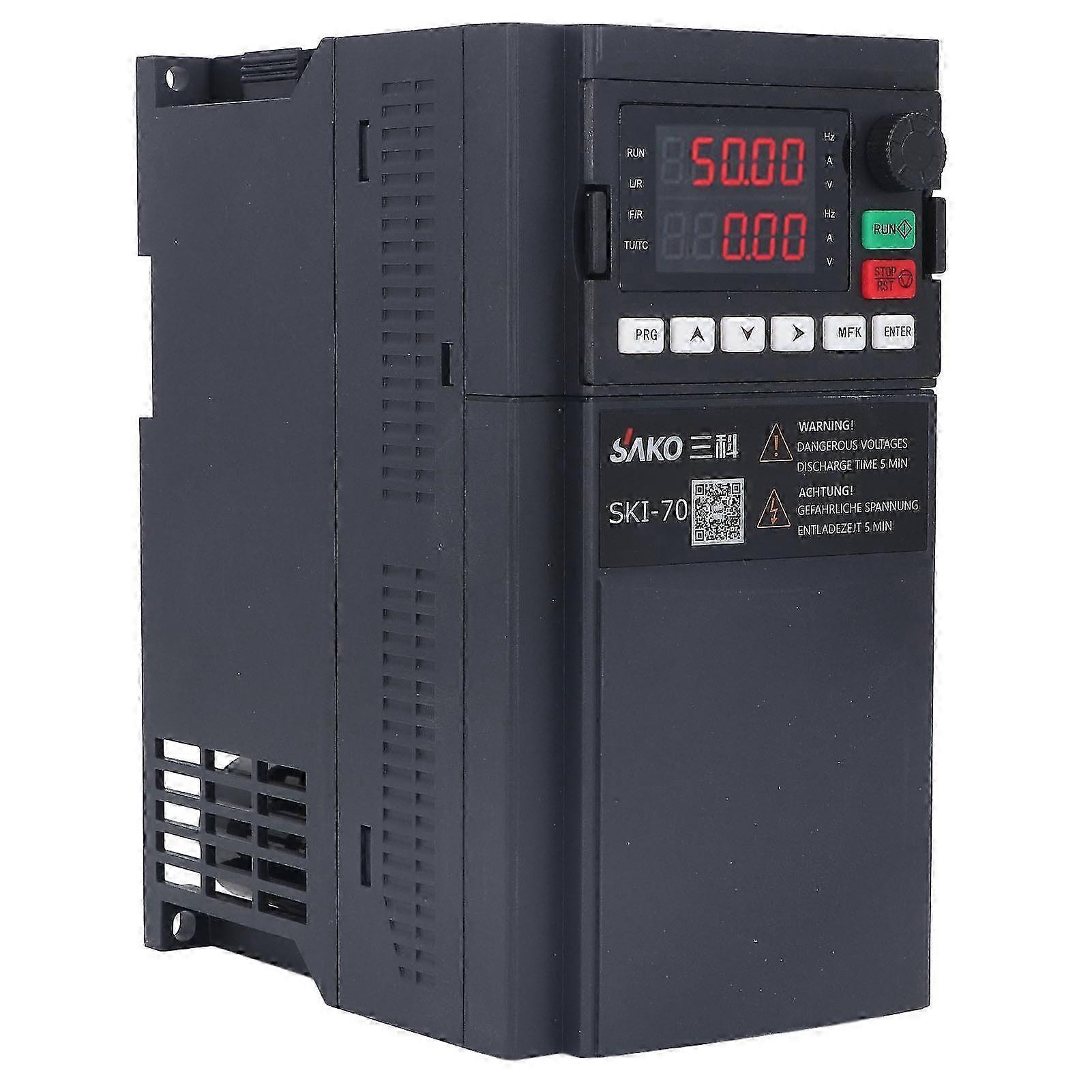 SAKO 7.5 kW Variable Frequency Drive, AC 3PH 380V Universal Vector Motor Controller