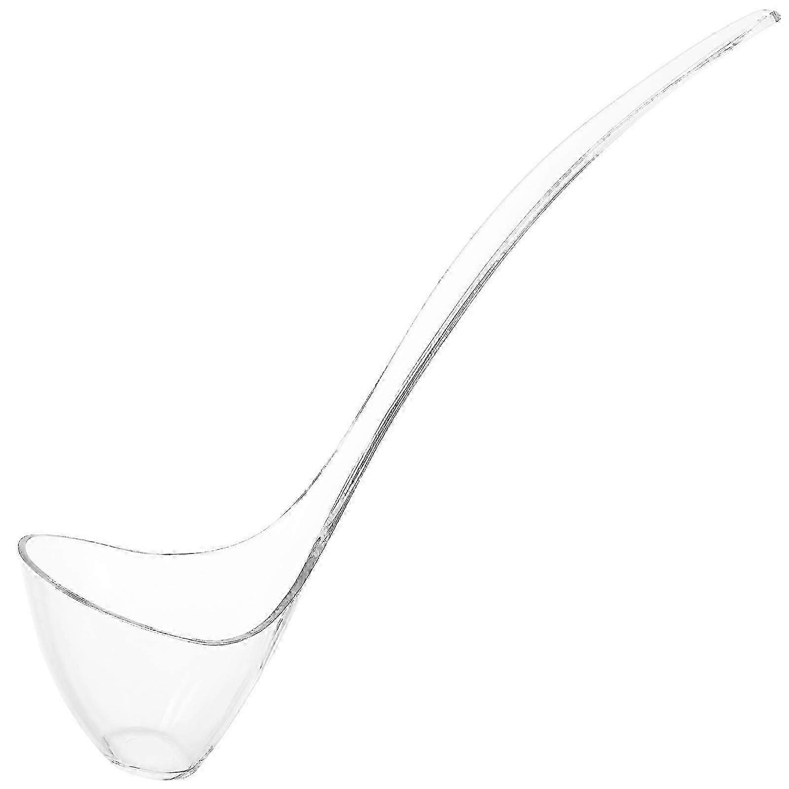 Long-Handle Measuring Ladle Transparent Ergonomic