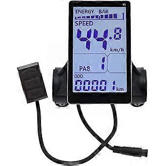 EBike Display, M5 Electric Bike LCD Display Screen 5-pin E-Bike Speedometer Screen Control Panel Electric Scooter Bicycle Ebike Accessories