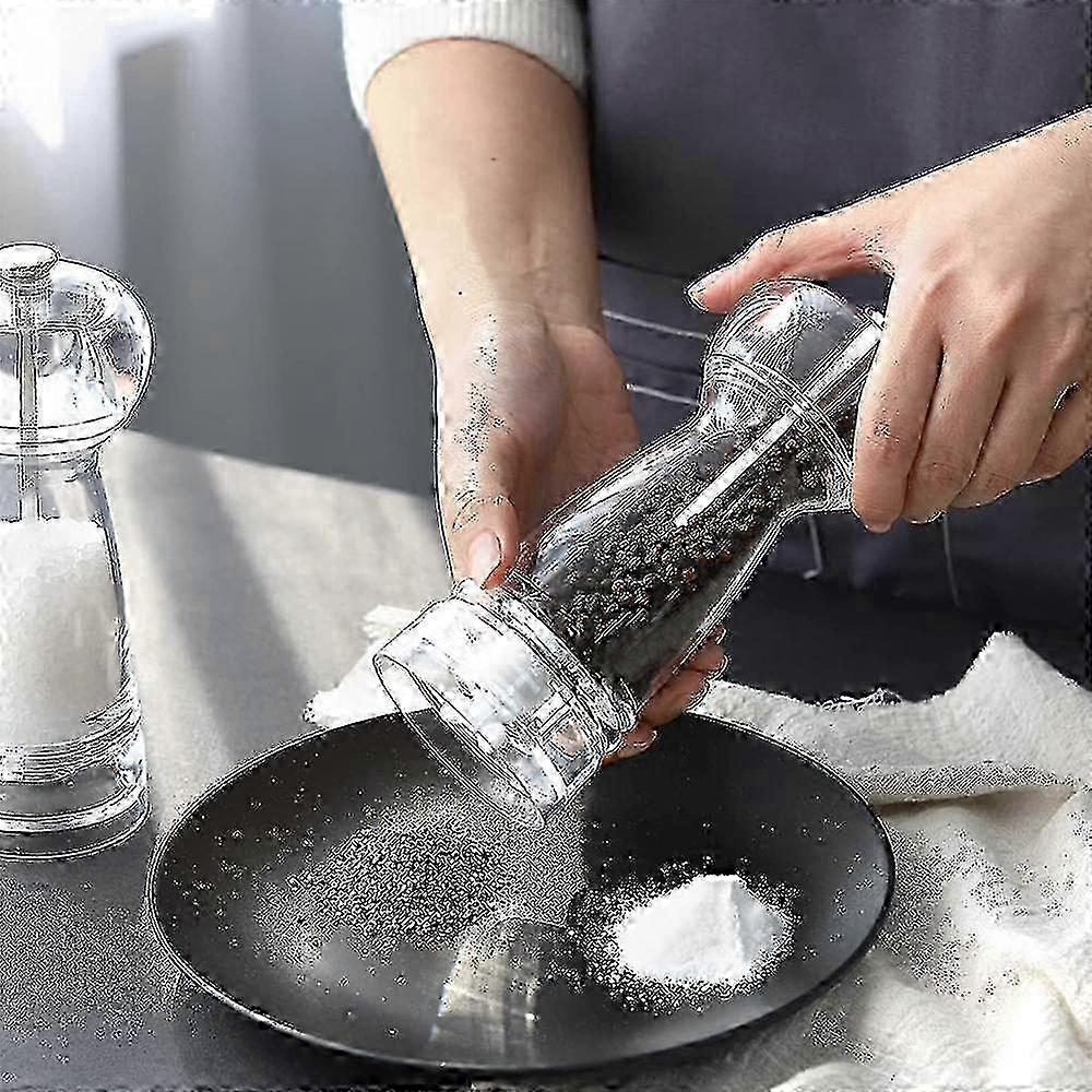 Acrylic Salt Pepper Grinder Set