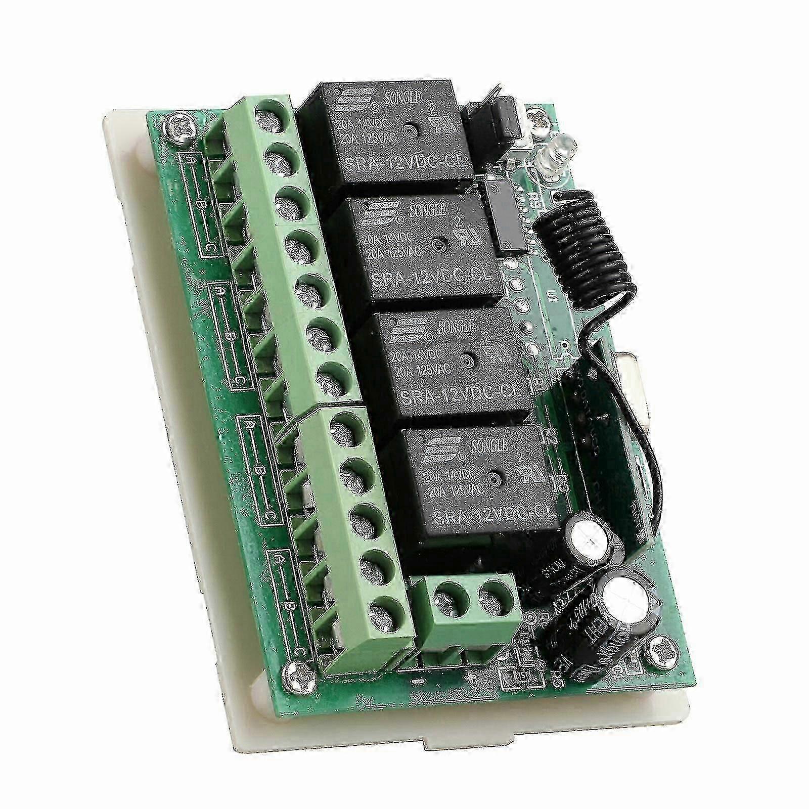 Relay Rf Wireless Remote Control Switch 2 Transmitter + Receiver,