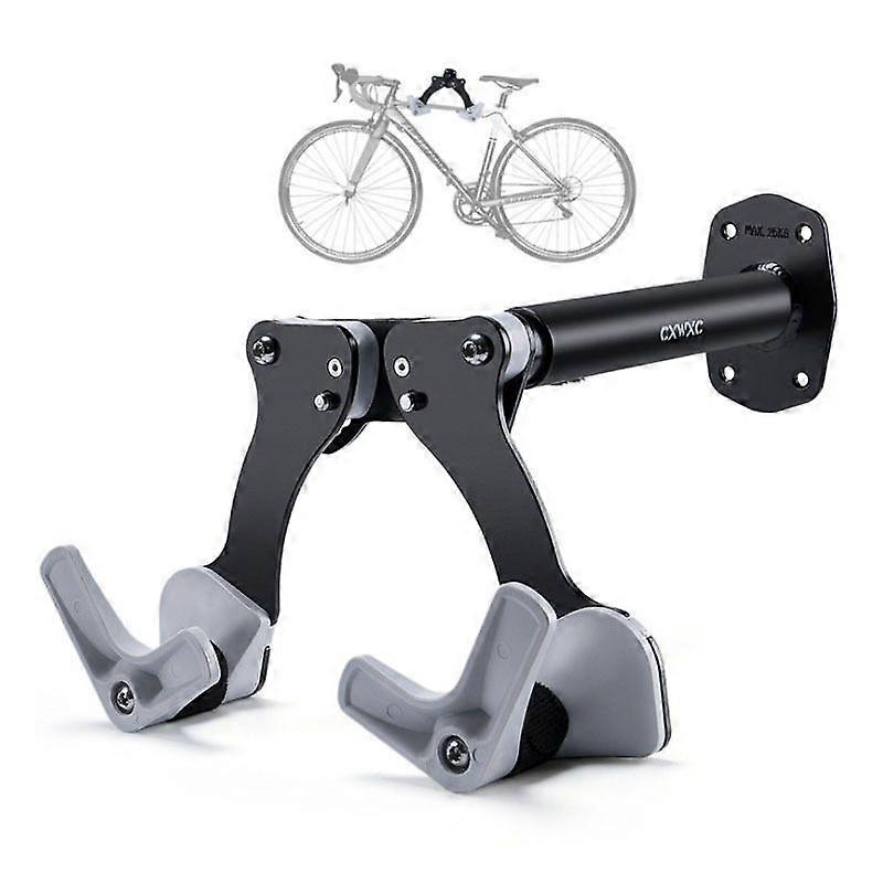 CX10 Adjustable Wall-Mounted Bicycle Rack for Space-Saving Bike Storage