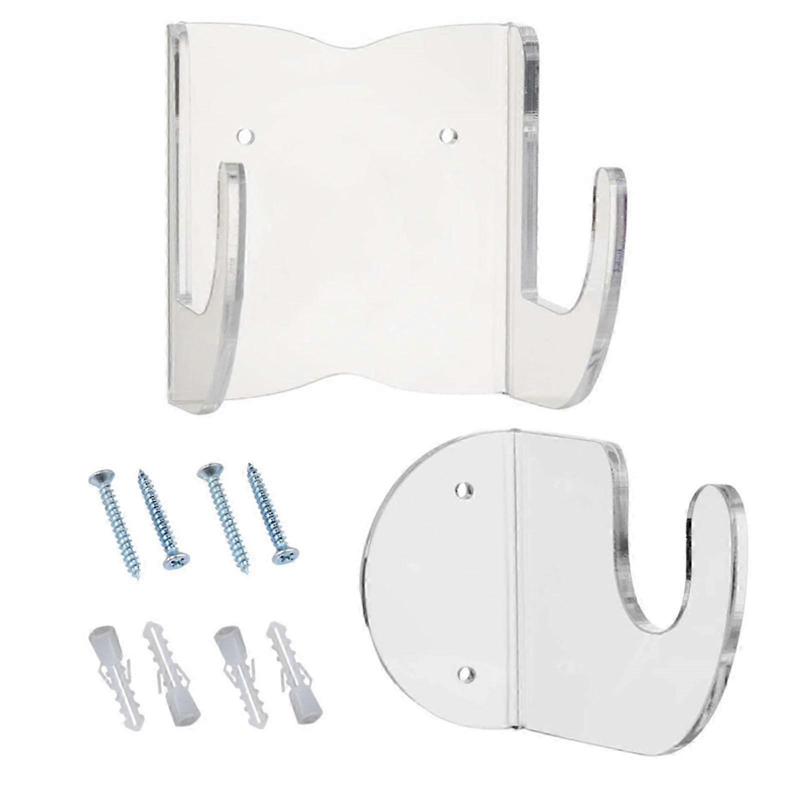 Acrylic Guitar Wall Hanger Deep Arc Design