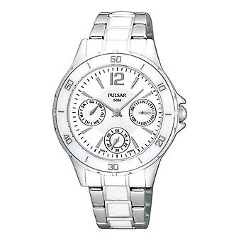 Pulsar florence watch for Women Analog Quartz with Ceramic Bracelet PP6021X1
