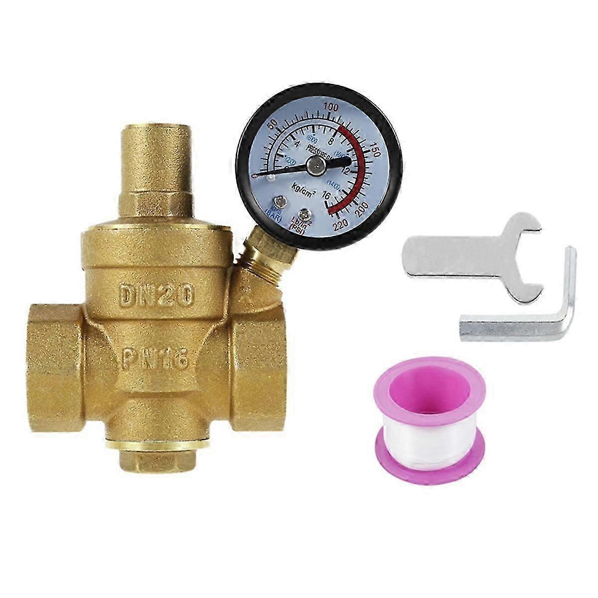 Brass Adjustable Pressure Reducer