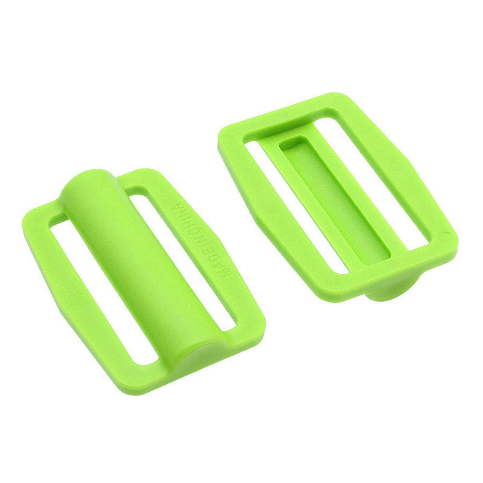 2pcs Scuba Diving Backplate Webbing Keeper Adjustable Webbing Buckle BCD Accessories