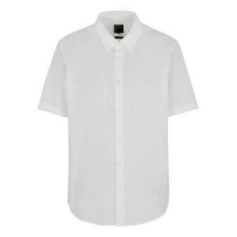 Armani Exchange Mens Point Collar Regular Shirt