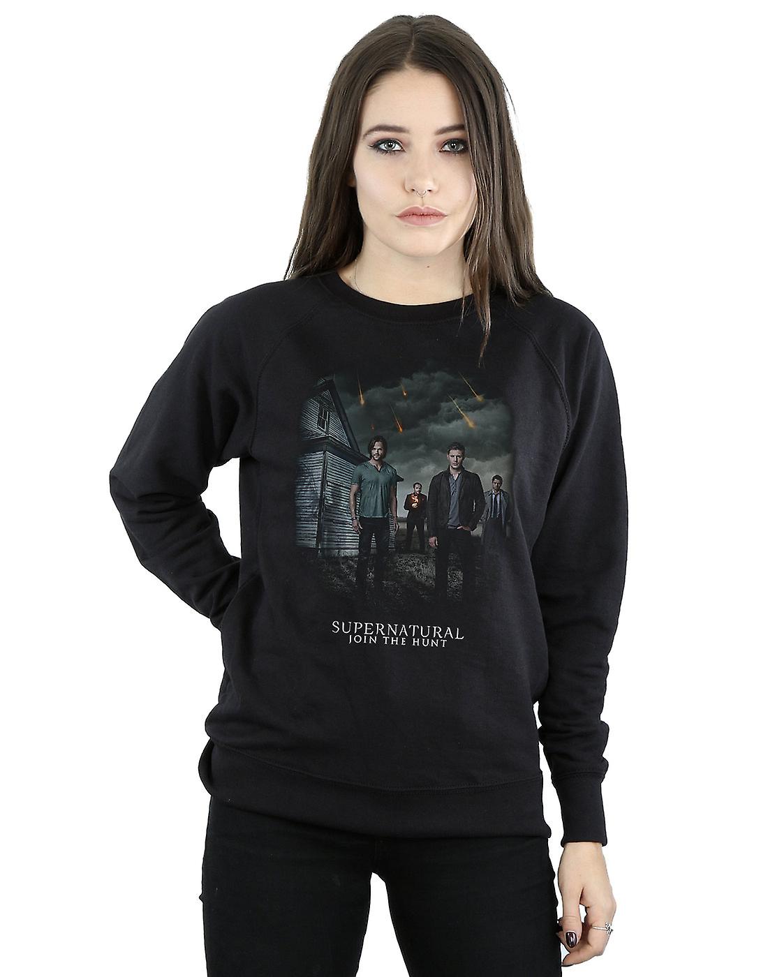 Sobrenatural de meteoros sudadera mujer