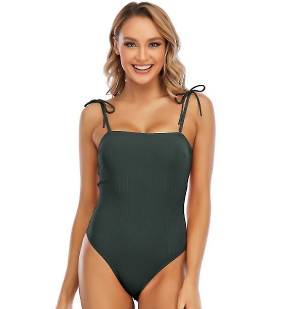 2022 New Fashion Women's Backless Slim Printed One-piece Swimsuit