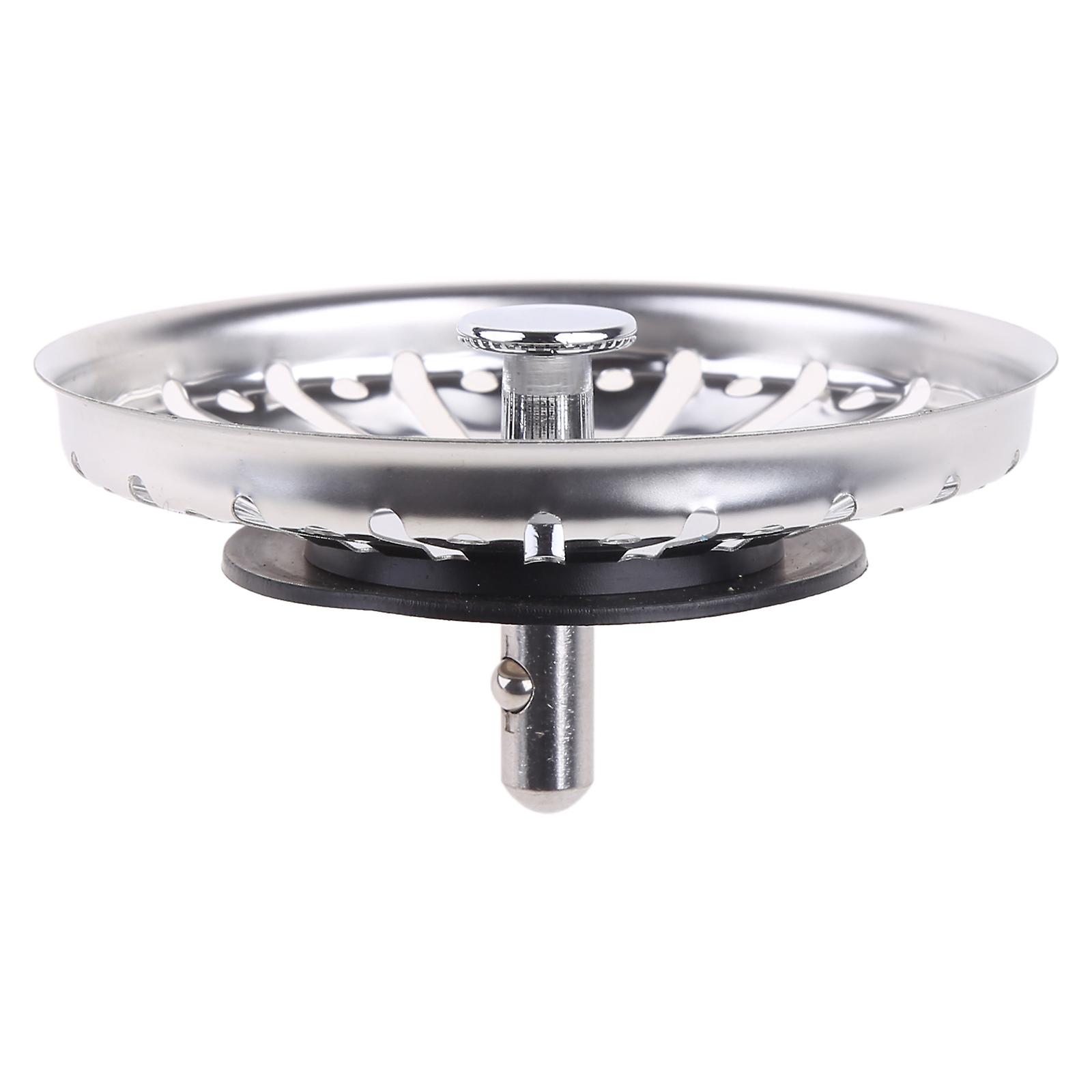 Sink Drain Filter Bathtub Drain Plug Anti-Clogging Micro Perforation Holes