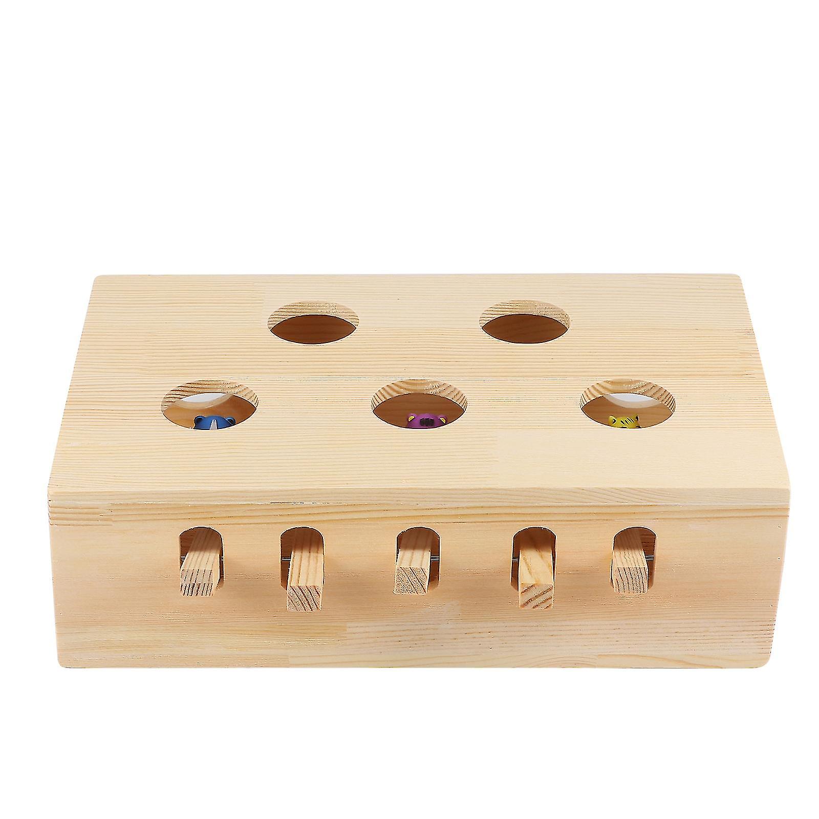 1pc Mole Game Toy Kitten Cat Catch Toy Puzzle Toy Teaser Toy Interactive Toy Training Toy @bugu