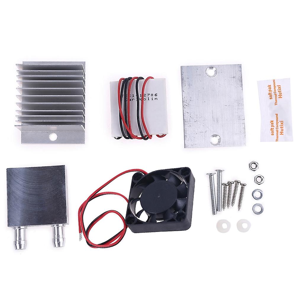 DIY-kit Termoelektriskt kylsystem för peltierkylning + kylfläkt + TEC1-12706